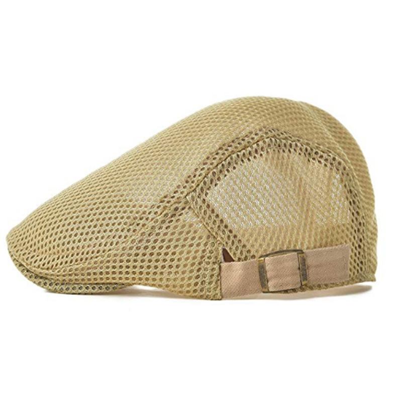 Mesh Justerbar Newsboy Basker Ivy Flat Cap