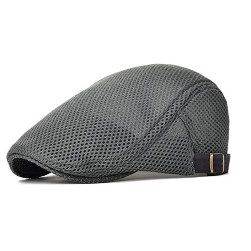 Mesh Justerbar Newsboy Basker Ivy Flat Cap