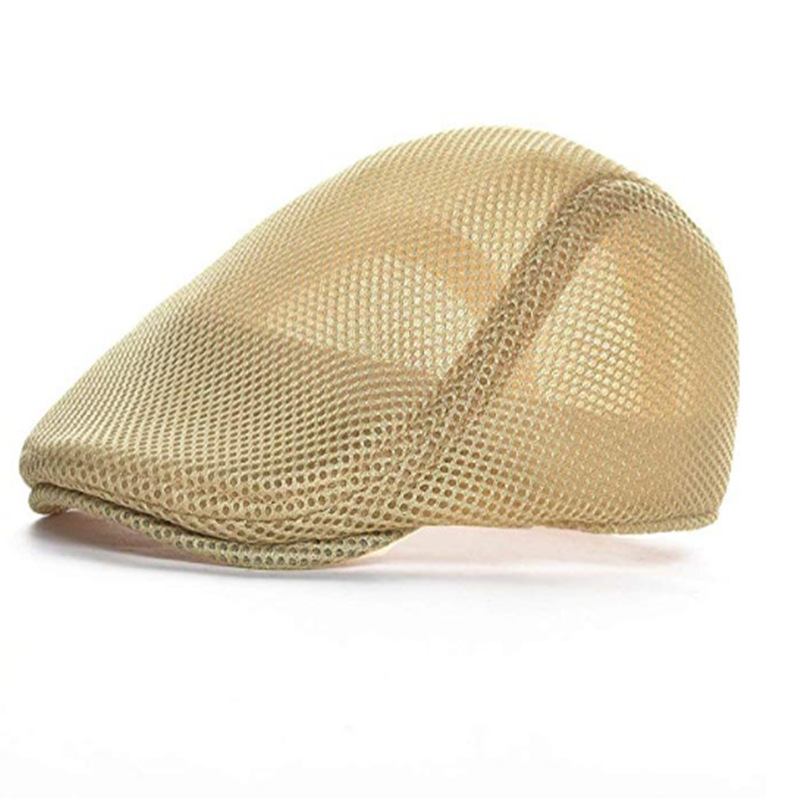 Mesh Justerbar Newsboy Basker Ivy Flat Cap