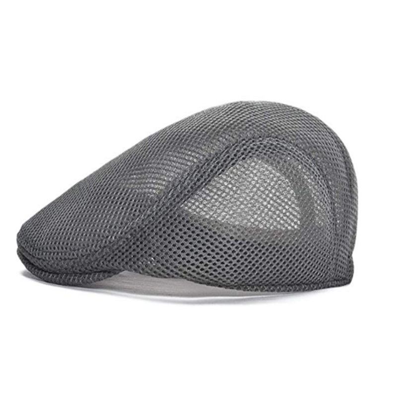 Mesh Justerbar Newsboy Basker Ivy Flat Cap