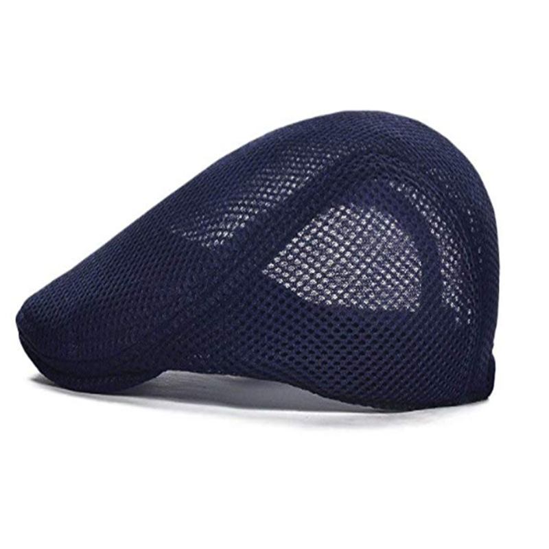 Mesh Justerbar Newsboy Basker Ivy Flat Cap