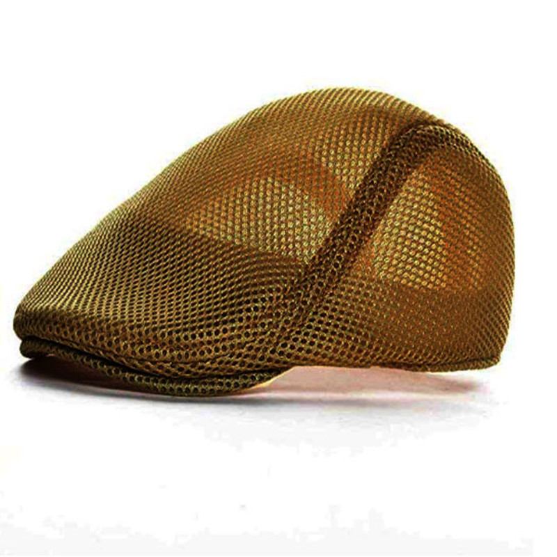 Mesh Justerbar Newsboy Basker Ivy Flat Cap