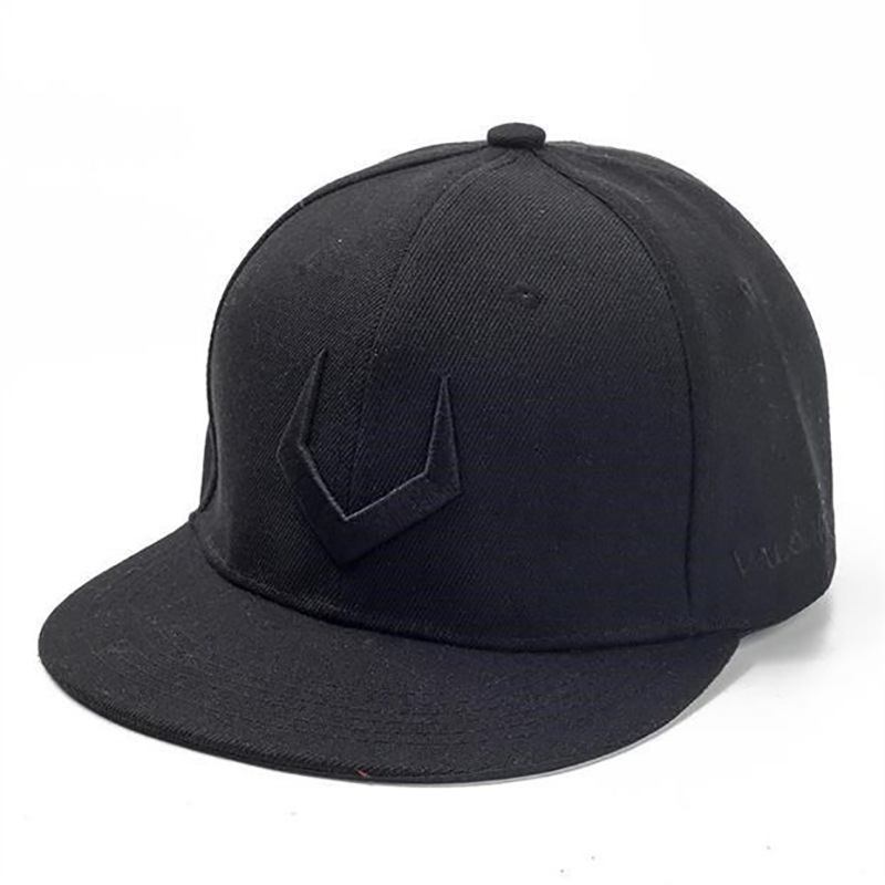 Ny Hatt Herr Hip-hop Koreanska Alfabetet Broderi Baseball Keps Trendig All-match Street Flat-edge Solskyddsmedel