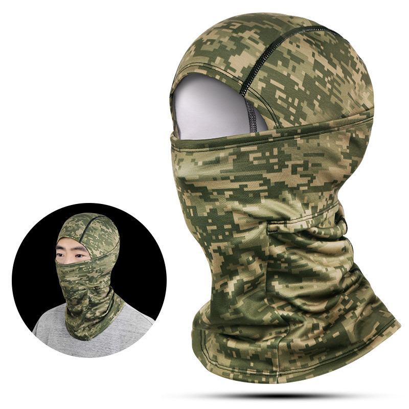 Outdoor Fleece Haklapp Kall Och Haze Mask Ridhuvudbonader