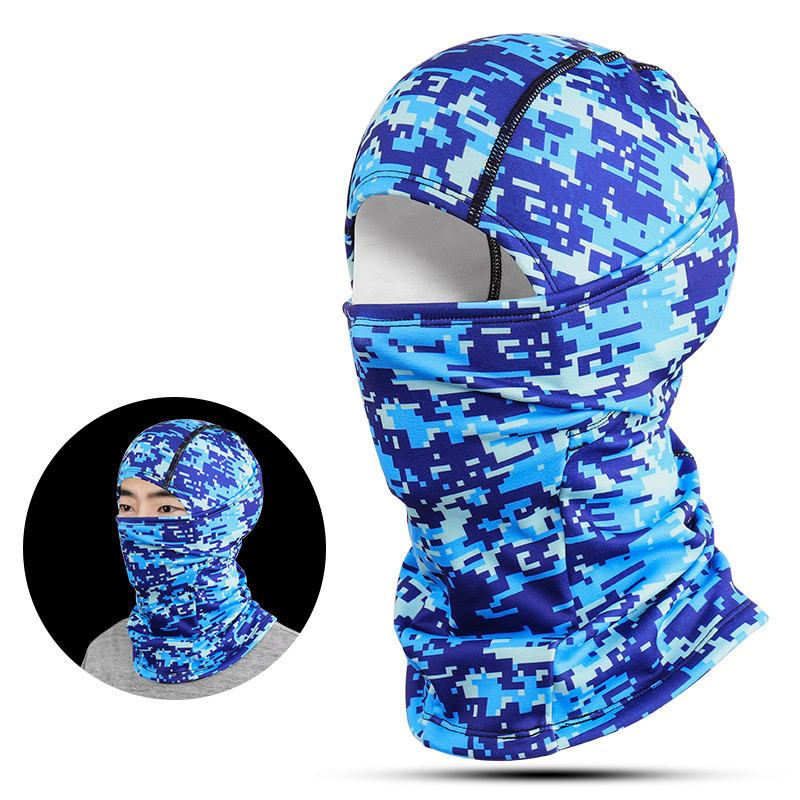 Outdoor Fleece Haklapp Kall Och Haze Mask Ridhuvudbonader