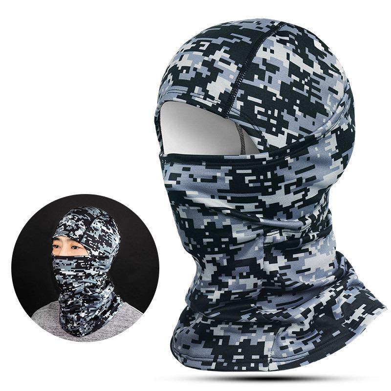 Outdoor Fleece Haklapp Kall Och Haze Mask Ridhuvudbonader