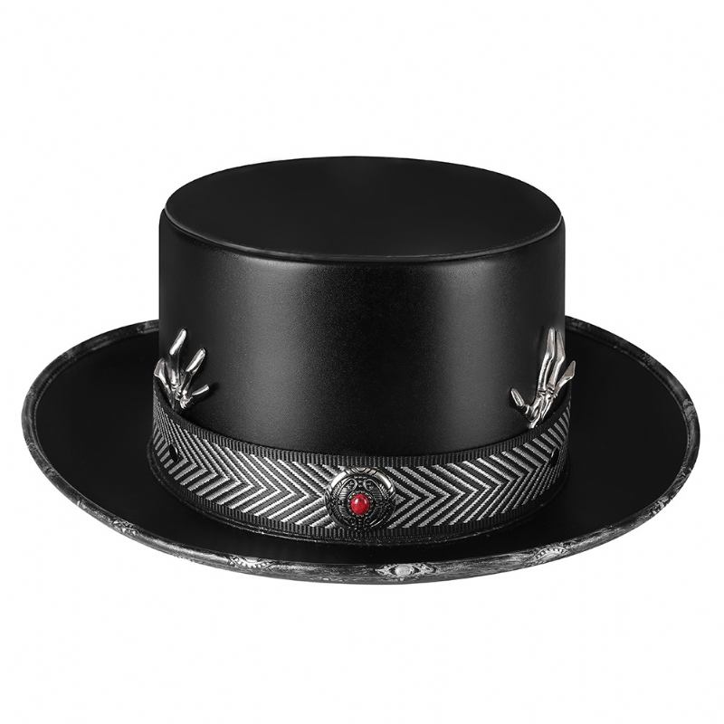 Plague Doctor Dome Magic Hat Gentleman Top Hat