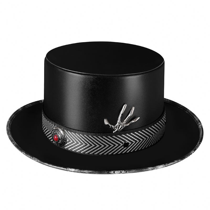 Plague Doctor Dome Magic Hat Gentleman Top Hat