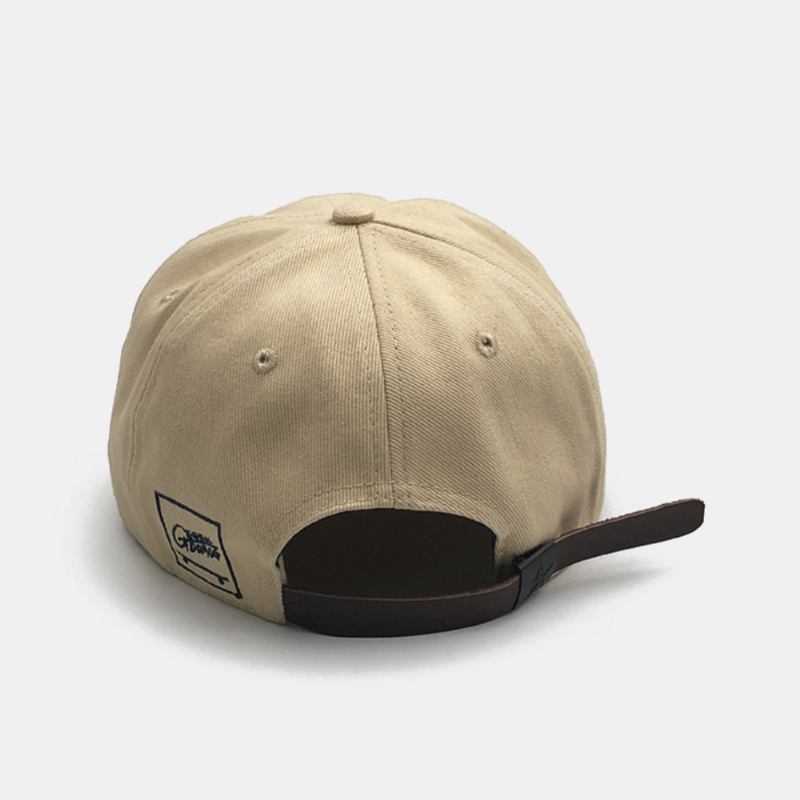 Unisex Amerikansk Retro Kort Hatt Baseballkeps