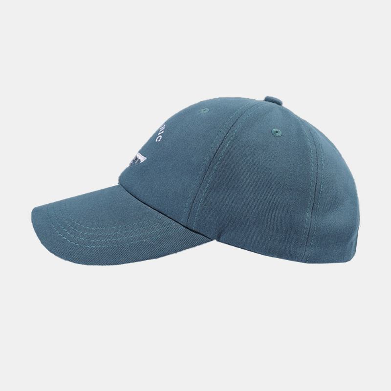 Unisex Bokstäver Broderi Baseball Hattar Bomull Små Fisk Mönster Enkel Solskyddsmedel Murgröna Keps