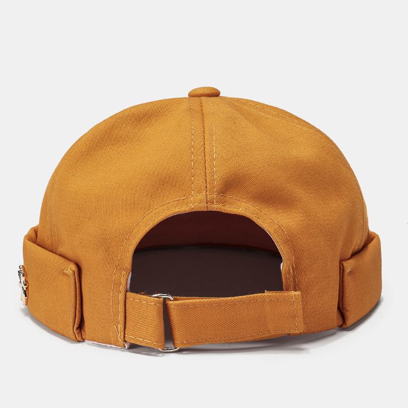 Unisex Brättelösa Hattar Enfärgade Coconut Tree Etikett Skull Caps