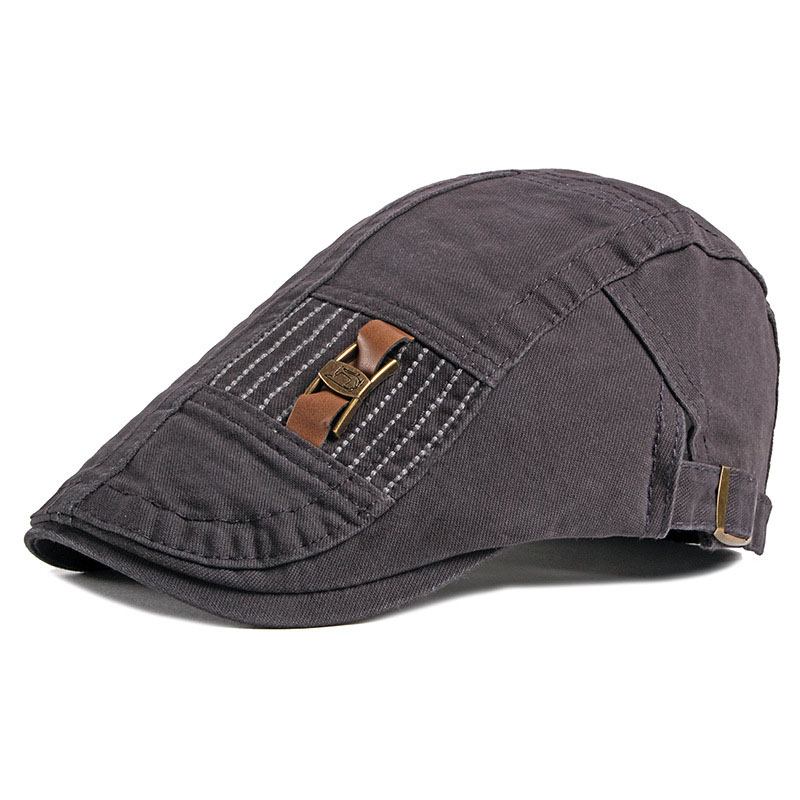 Unisex Justerbara Målare Basker Caps Klassisk Newsboy Cabbie Hat