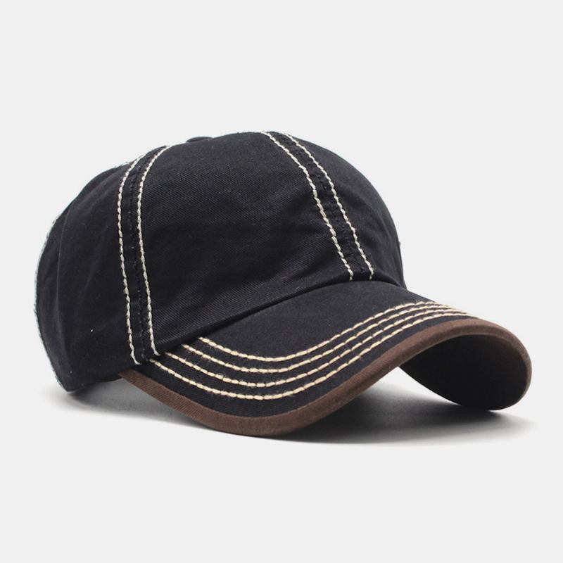 Unisex Metallbåt Ankare Baseboll Hattar Brevbroderi Utomhus Solkräm Murgröna Mössa Stretch Fit Keps