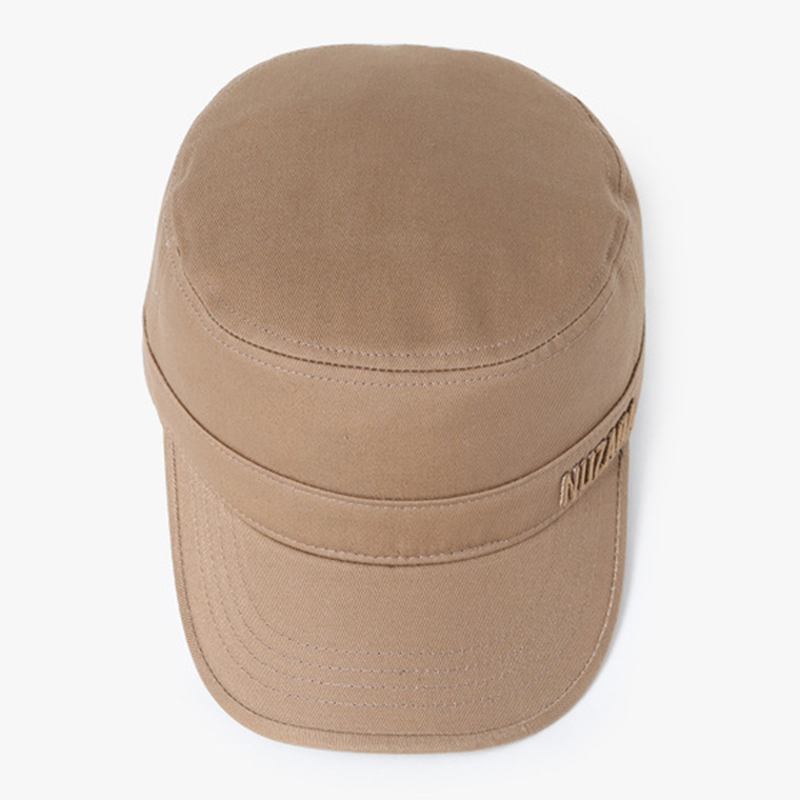 Unisex Solid Justerbar Peaked Cap Fritid Utomhus Visir Framåt Flat Hat