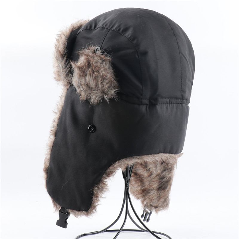 Unisex Warm Vattentät Vindtät Öron Ansiktsskydd Outdoor Trapper Hat