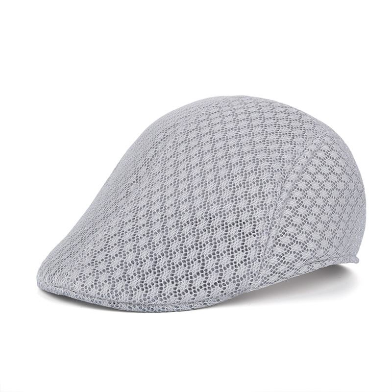 Utomhus Ny Mode Golf Basker Cap Flat Cap Brittisk Stil Peaked Cap