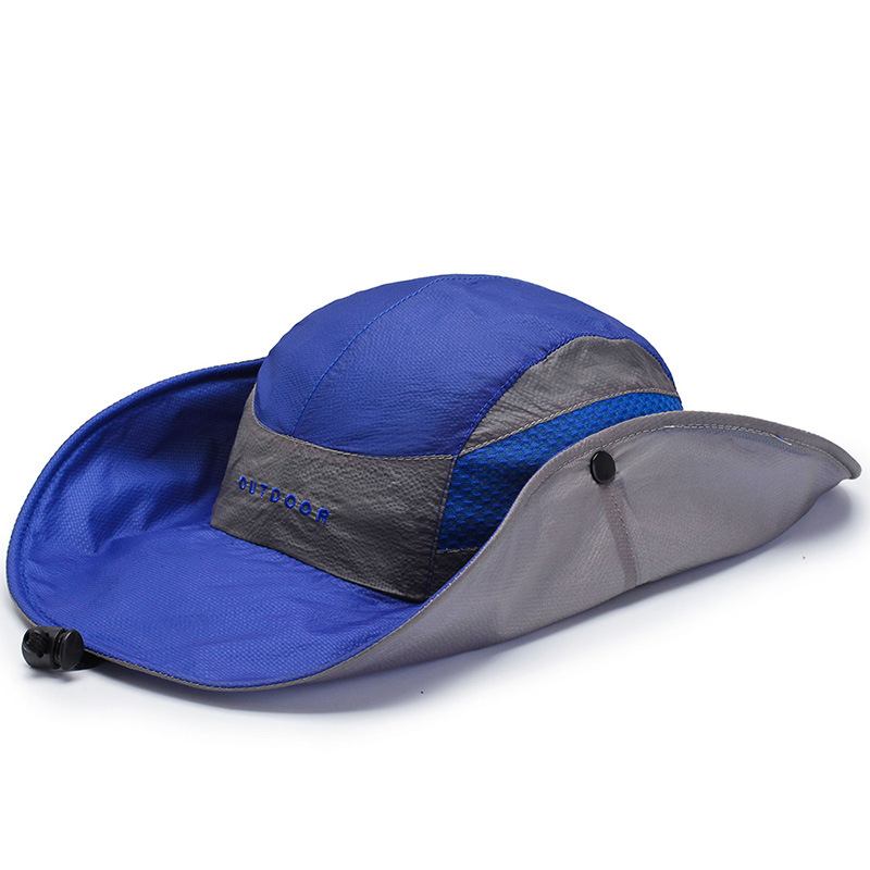 Vikbar Andningsbar Bucket Hat För Män