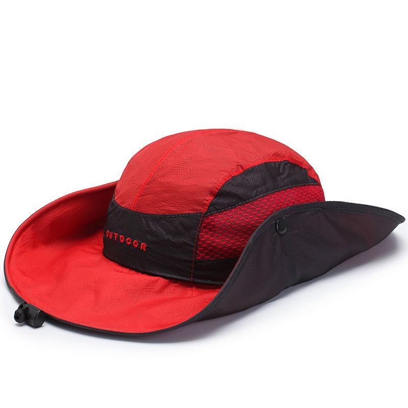 Vikbar Andningsbar Bucket Hat För Män