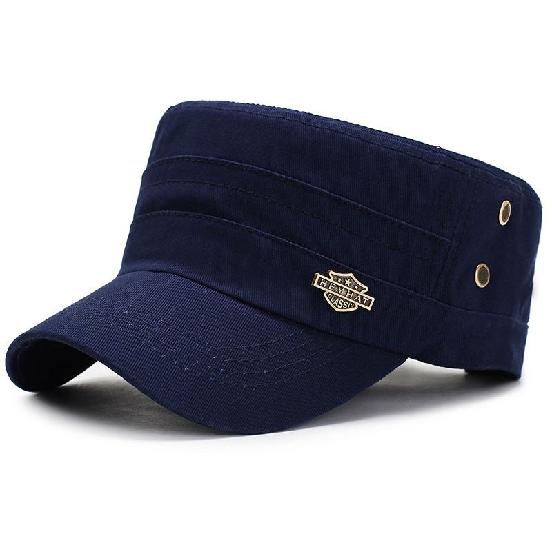 Vinter Baseball Solhatt Flat Top Military Cap