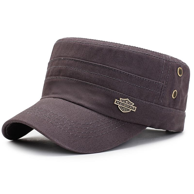 Vinter Baseball Solhatt Flat Top Military Cap