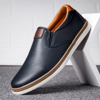 Herr Retro Mjuk Walking Sole Casual Business Loafers