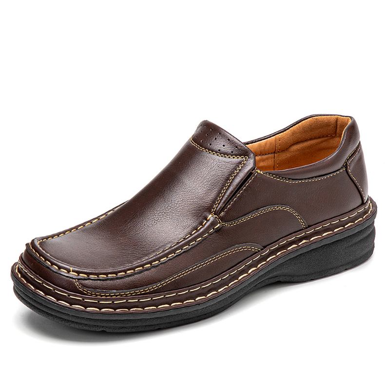 Män Andas Halkbeständig Mjuk Sula Slip-on Casual Skor