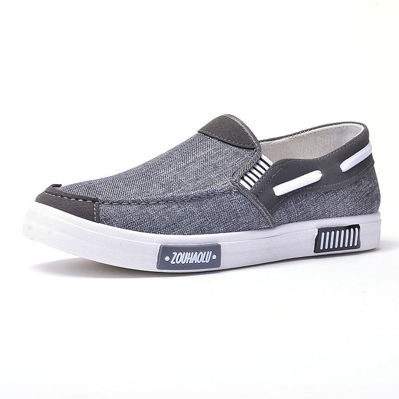 Män Canvas Casual Soft Loafers