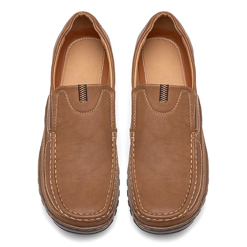 Män Halkbeständig High-top Mjuk Sula Slip-on Casual Skor