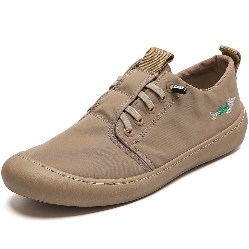 Män Ice Silk Cloth Anti-halk Andas Snabbtorkande Casual Shoes