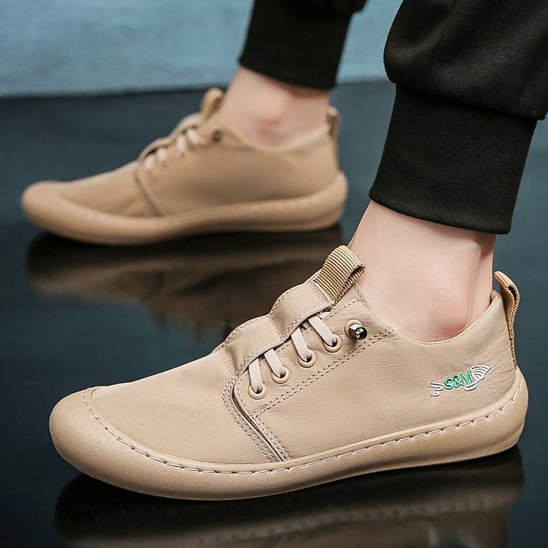 Män Ice Silk Cloth Anti-halk Andas Snabbtorkande Casual Shoes