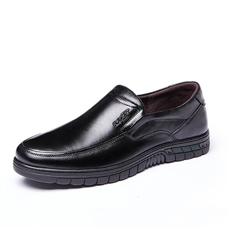 Män Kohud Andningssula Slip On Daily Business Casual Shoes