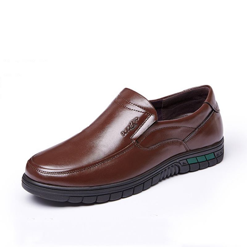 Män Kohud Andningssula Slip On Daily Business Casual Shoes