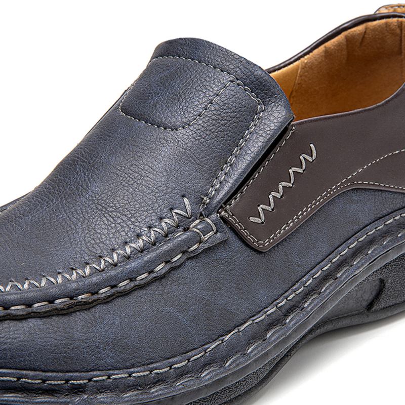 Män Slip-on Mjuk Sula Halkfria Slitstarka Casual Shoes