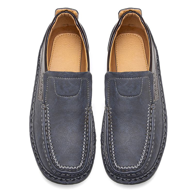 Män Slip-on Mjuk Sula Halkfria Slitstarka Casual Shoes