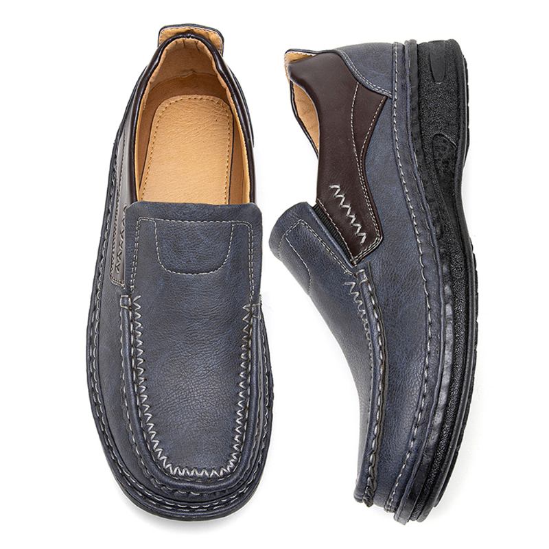 Män Slip-on Mjuk Sula Halkfria Slitstarka Casual Shoes