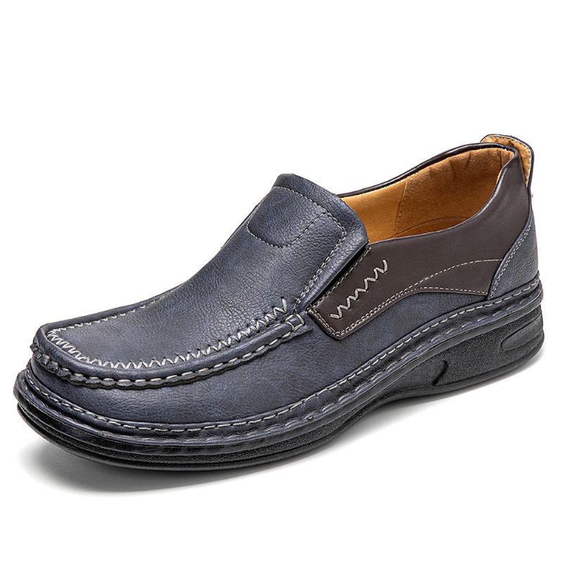 Män Slip-on Mjuk Sula Halkfria Slitstarka Casual Shoes