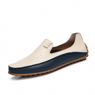 Usa Storlek 6.5-11.5 Herrskor Utomhus Casual Rund Tå Slip On Andningsbara Plattor