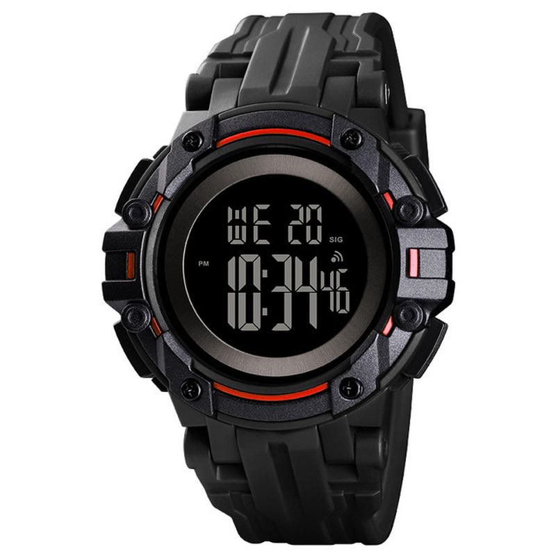 Alarm Chronograph Luminous 5atm Military Style Sports Herr Watch Digital Watch