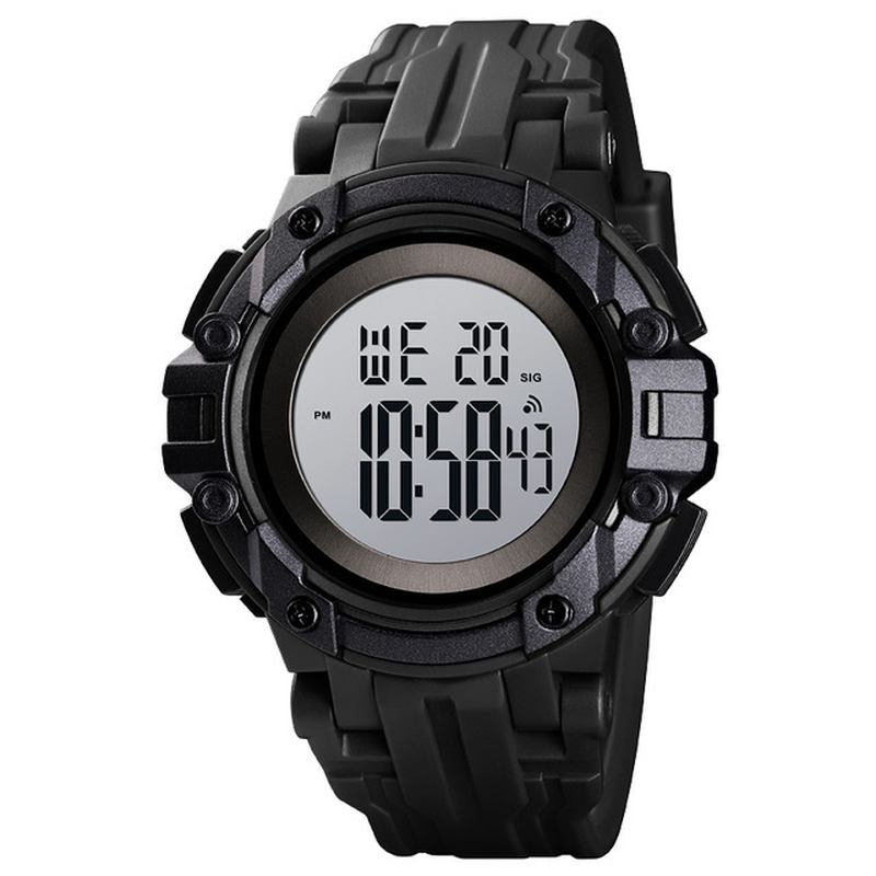 Alarm Chronograph Luminous 5atm Military Style Sports Herr Watch Digital Watch