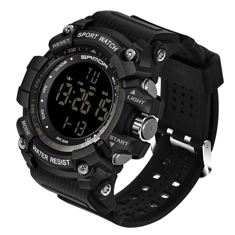 Digital Watch Military Multifunction Stoptwatch Waterproof Student Herrklocka