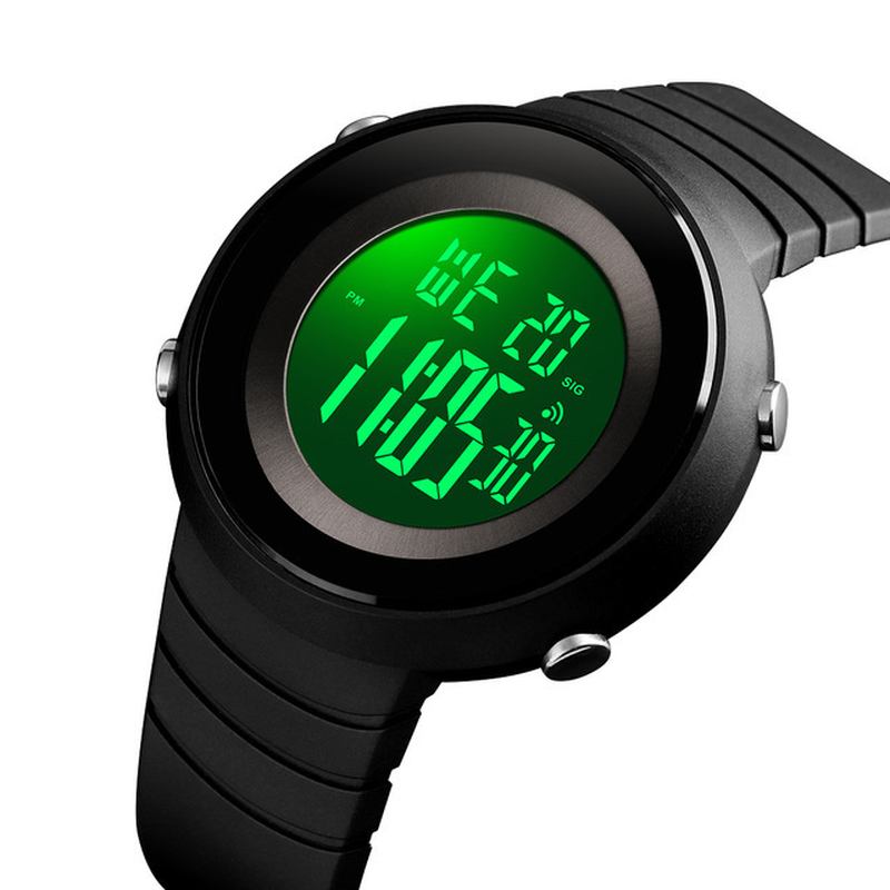 Vattentät Stoppur Alarm Digital Watch Outdoor Sports Herr Watch