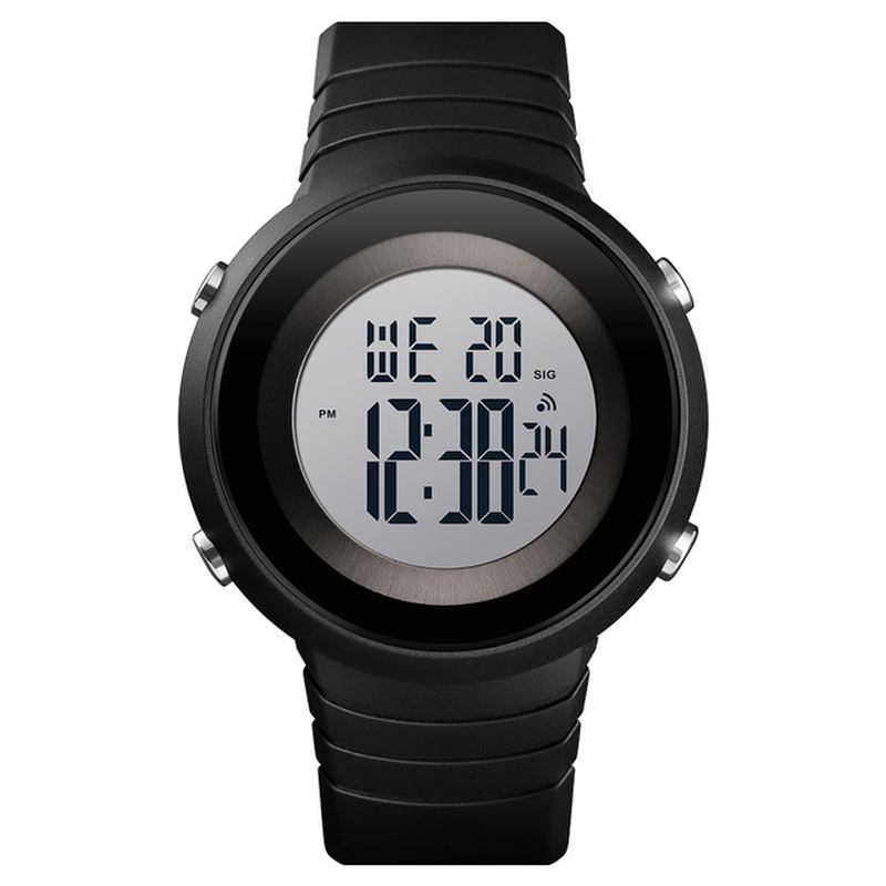 Vattentät Stoppur Alarm Digital Watch Outdoor Sports Herr Watch