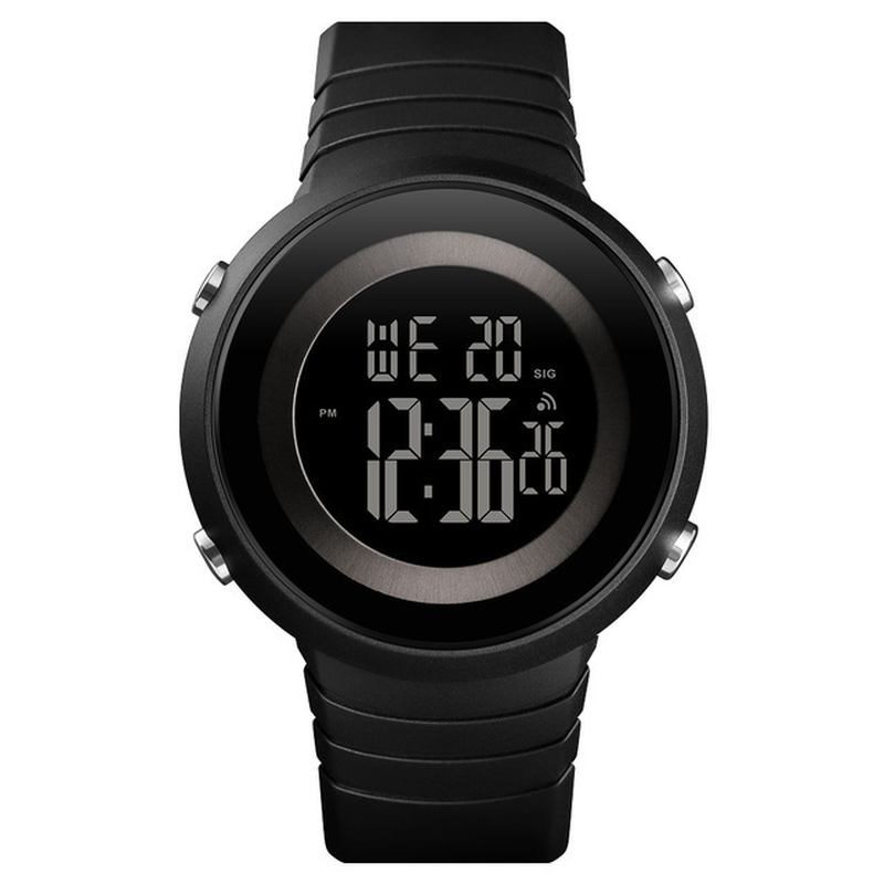 Vattentät Stoppur Alarm Digital Watch Outdoor Sports Herr Watch