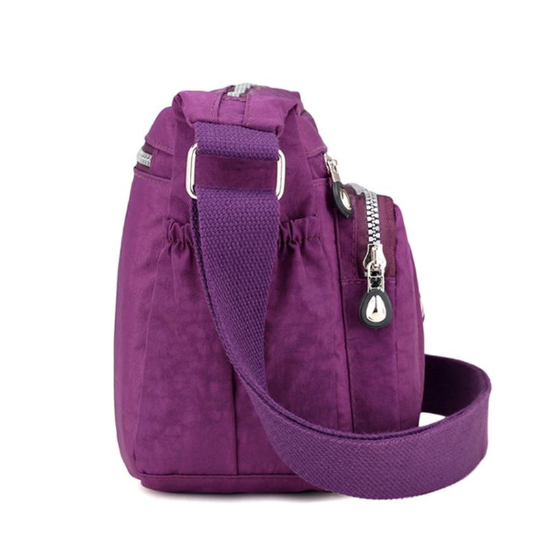 Dam Nylon Crossbody Bag Vattentät Casual Axelväska