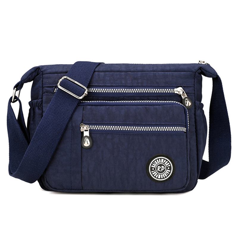 Dam Nylon Crossbody Bag Vattentät Casual Axelväska