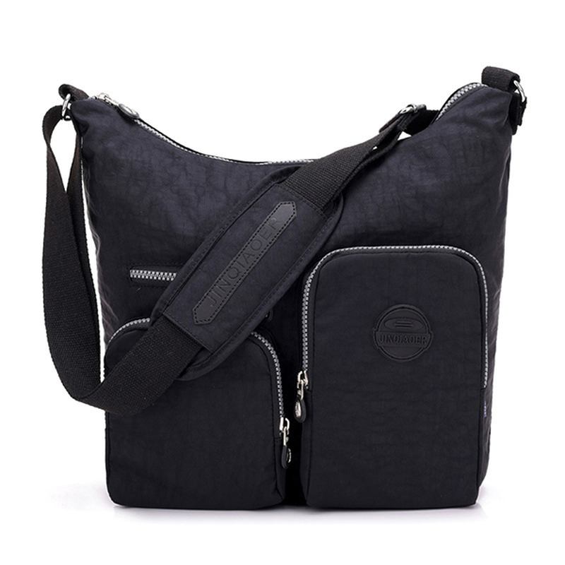 Dam Nylon Fritid Vattentät Axelväska Crossbody Bag