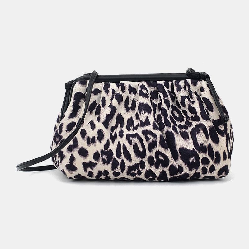 Dam Plysch Pouch Crossbody Bag Mode Cloud Bag Axelväska