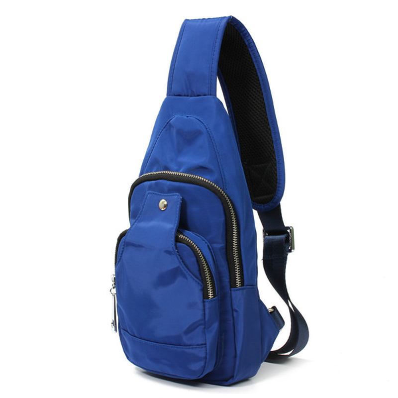 Damer Herr Nylon Bröstväskor Sport Vattentät Crossbody-väskor Casual Outdoor-väskor