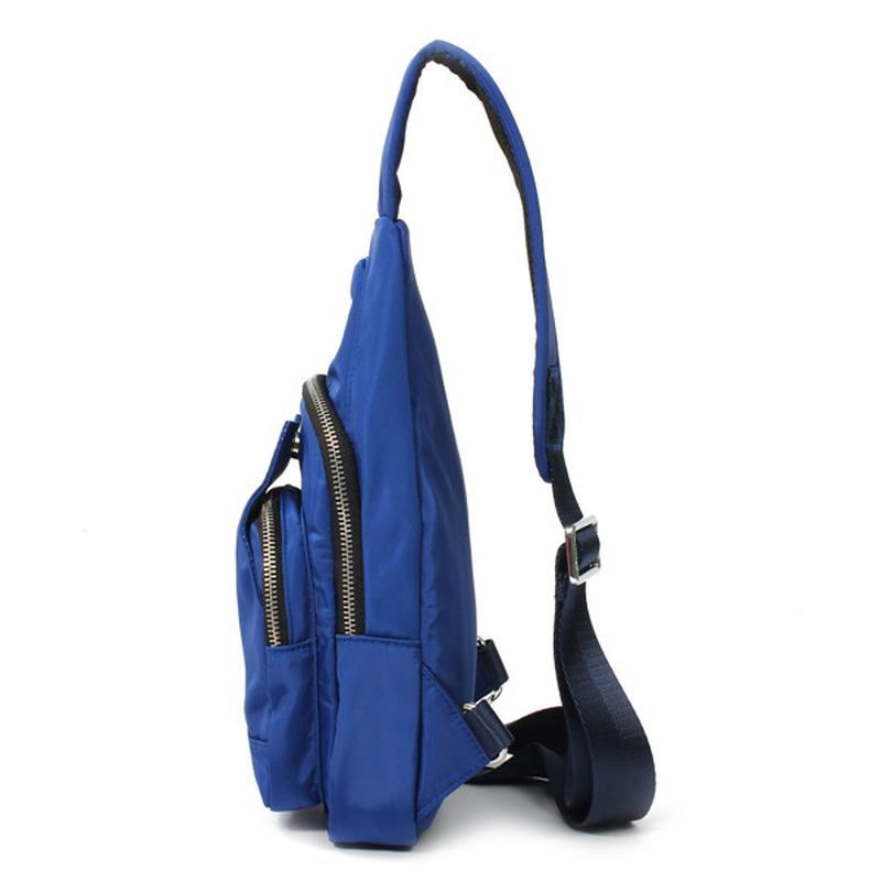 Damer Herr Nylon Bröstväskor Sport Vattentät Crossbody-väskor Casual Outdoor-väskor