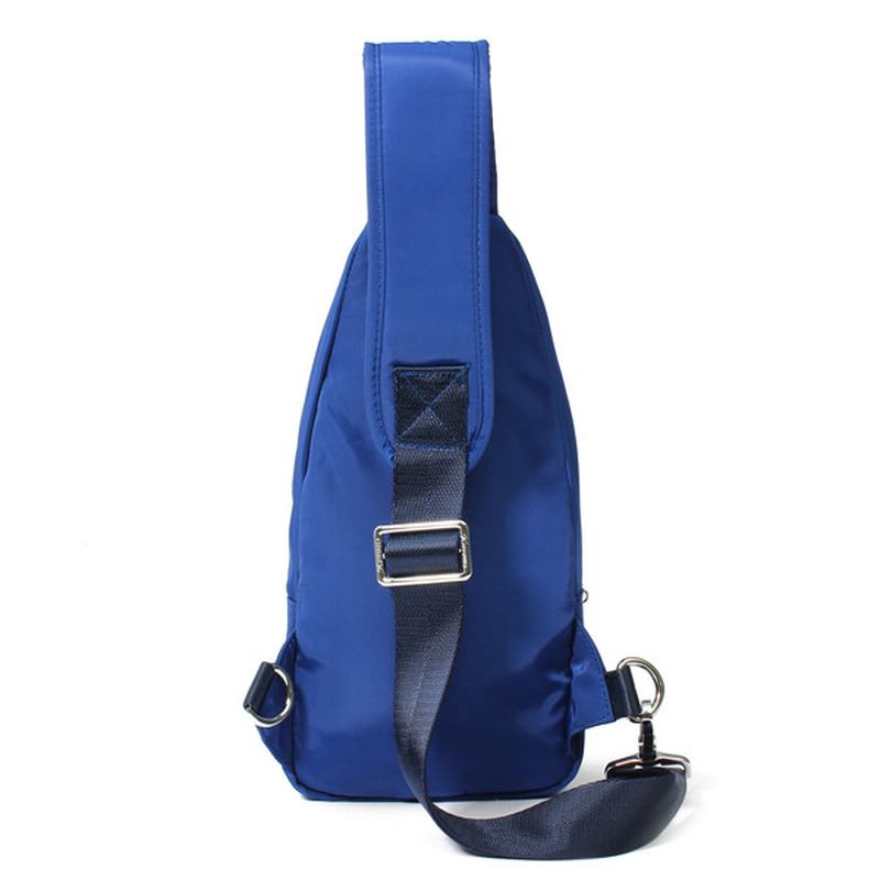 Damer Herr Nylon Bröstväskor Sport Vattentät Crossbody-väskor Casual Outdoor-väskor